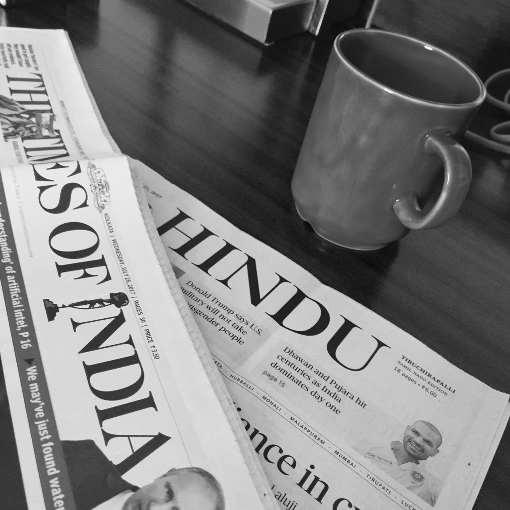 Today's morning 