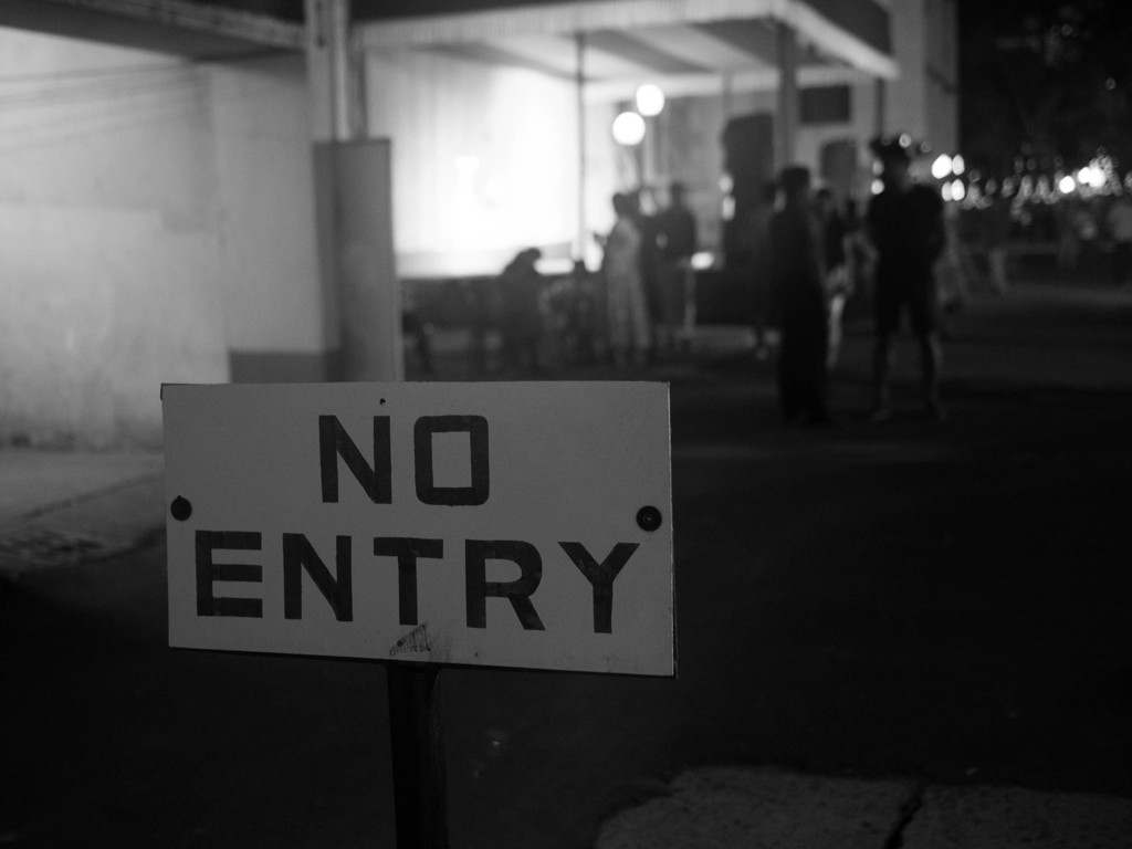 No entry