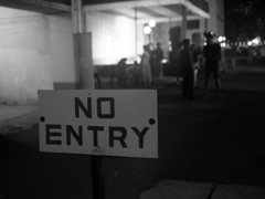 No entry