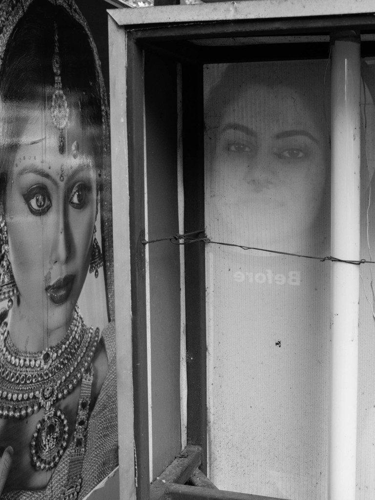 Woman of the advertisement