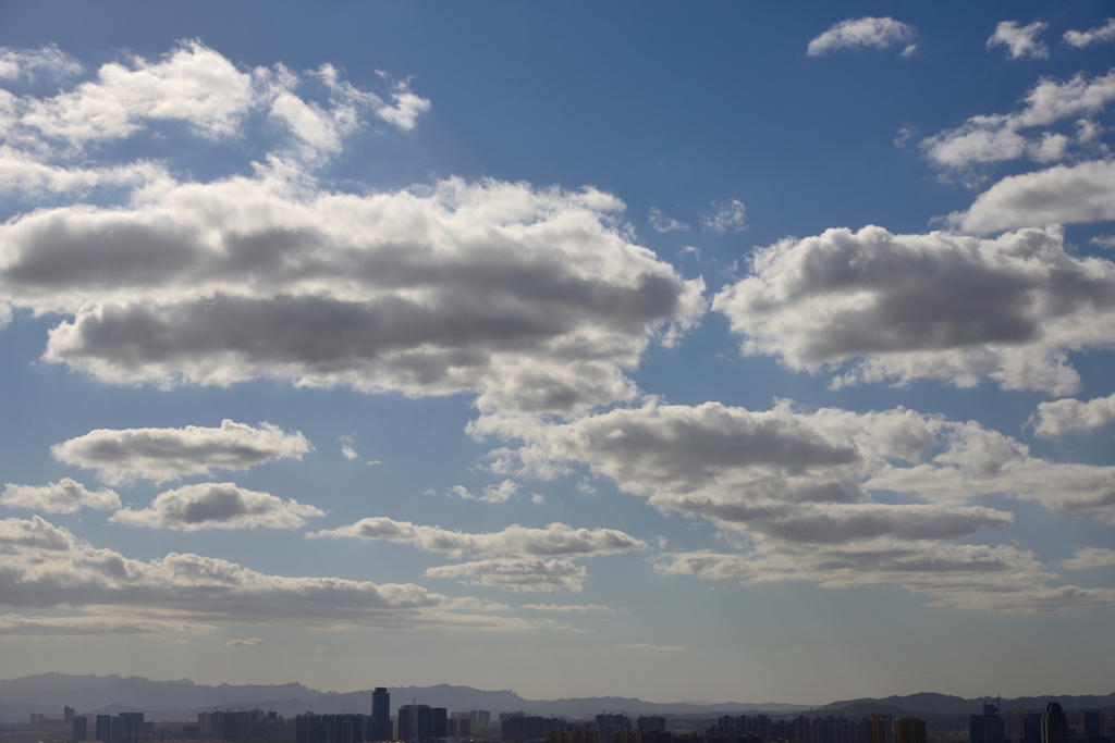 雲の流れ