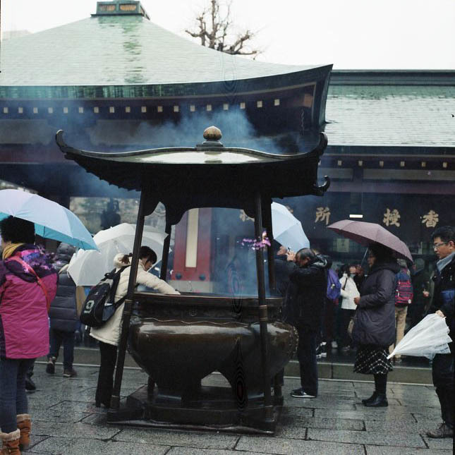 雨の日も