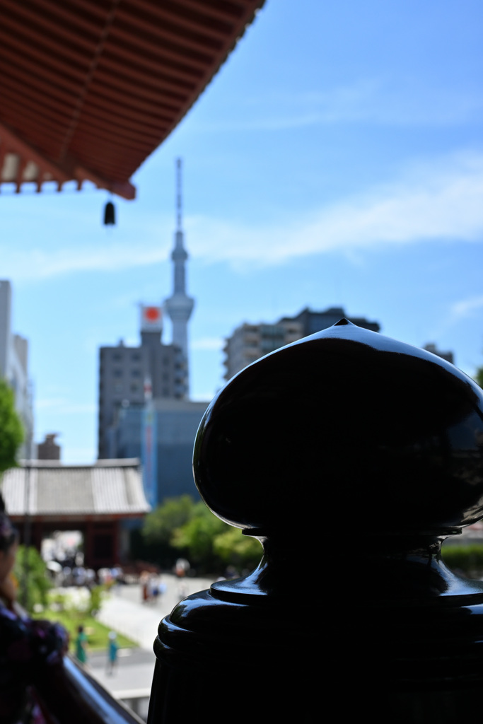 読経を聞きながら