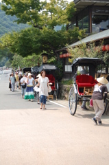 夏の観光地