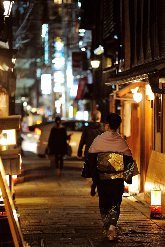 祇園の夜