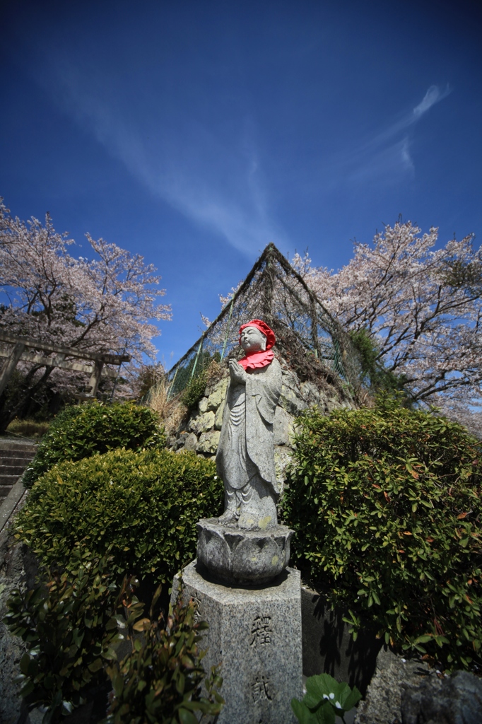 春　地蔵様