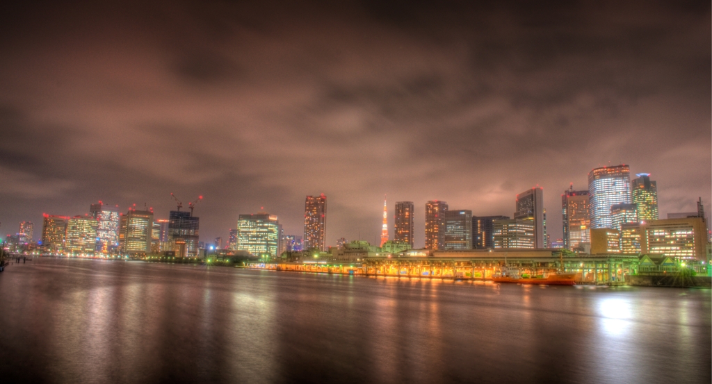 港区の夜景