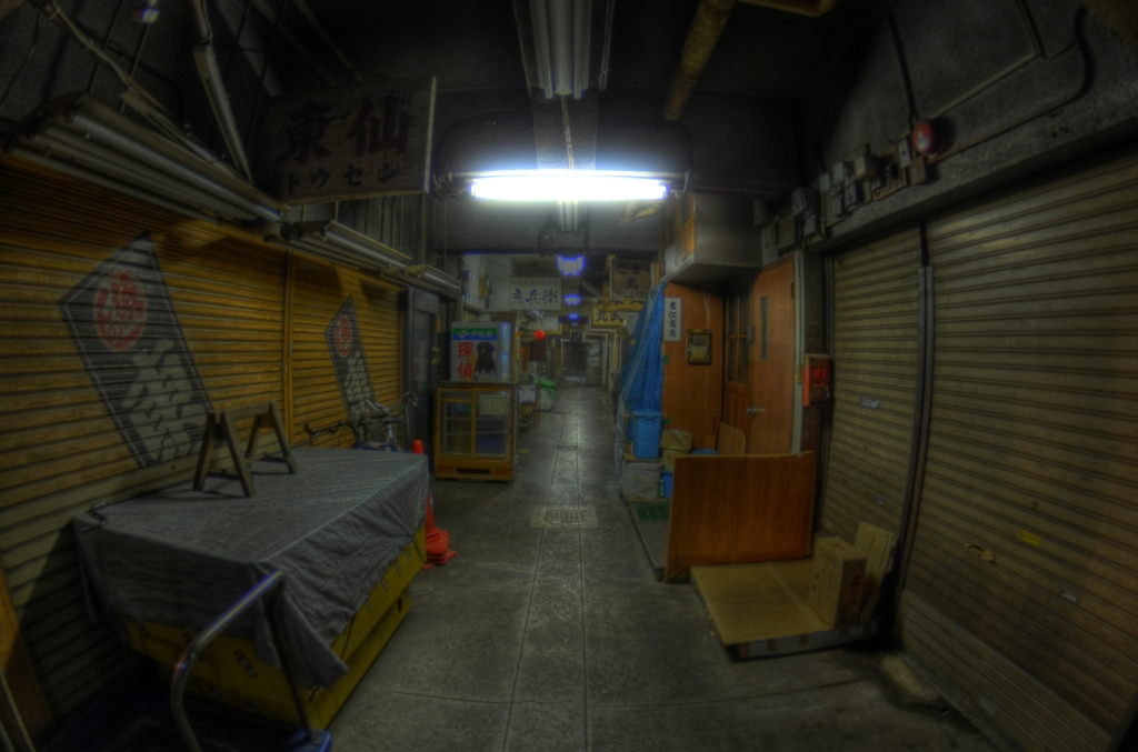 築地場外にて