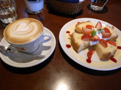 カフェでの休息