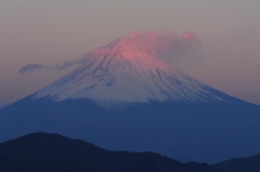 大観山からの赤富士