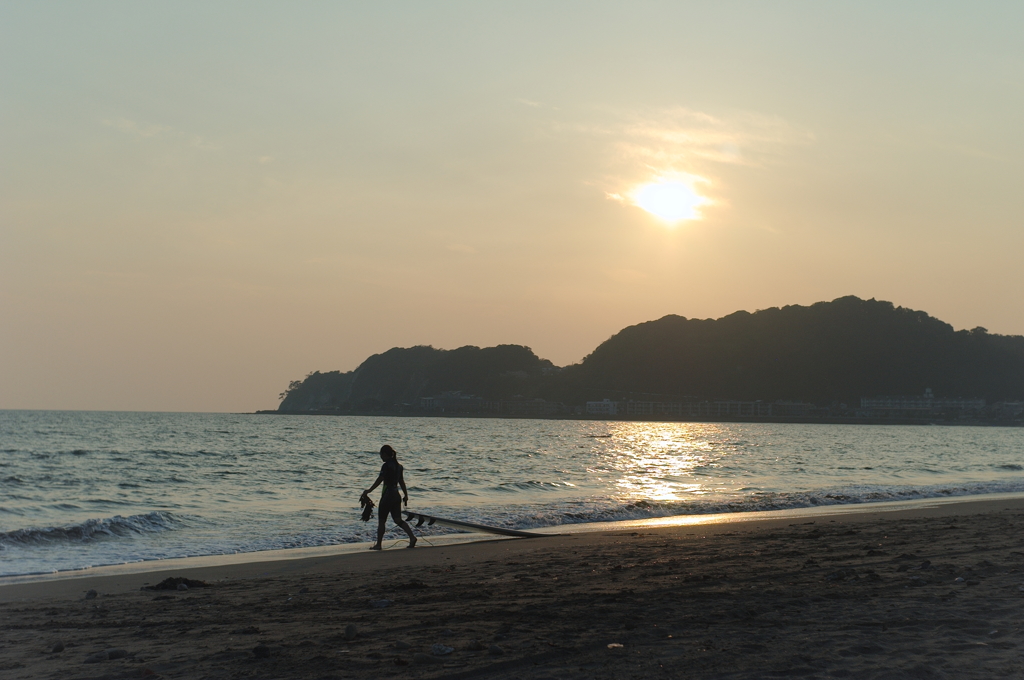 海へ・・・