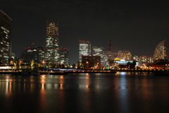 横浜みなとみらい夜景