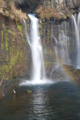 滝と鳥と虹と･･･