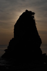 シルエット（立石）