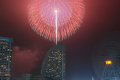 花火とホテル