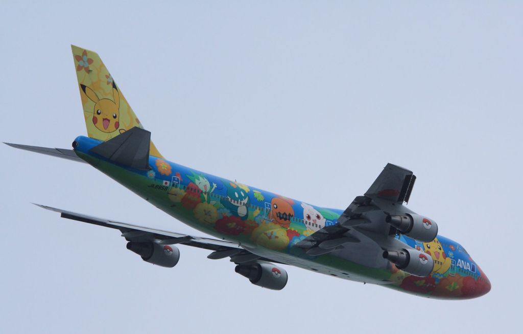 ANA B747ポケモンジェットその③