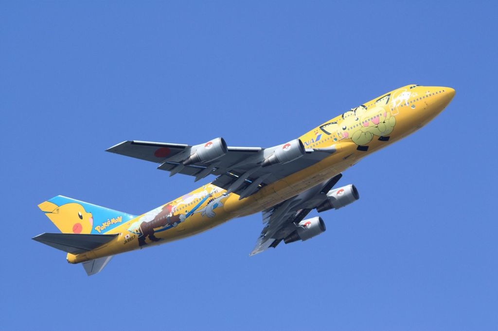 ANA B747ポケモンジェットその①