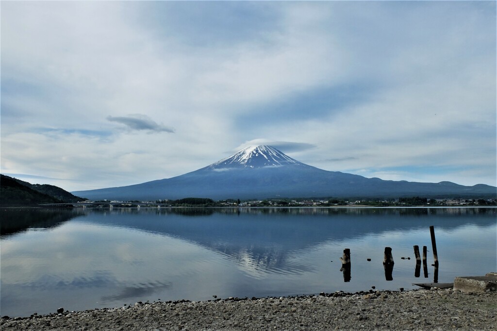 湖畔にて