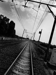 線路は続くよ