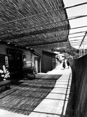 島の路地裏