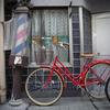 赤い自転車