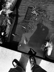 Shadow self portrait ①