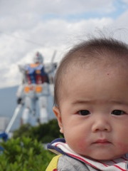 息子、静岡に立つ