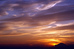三浦の夕焼け