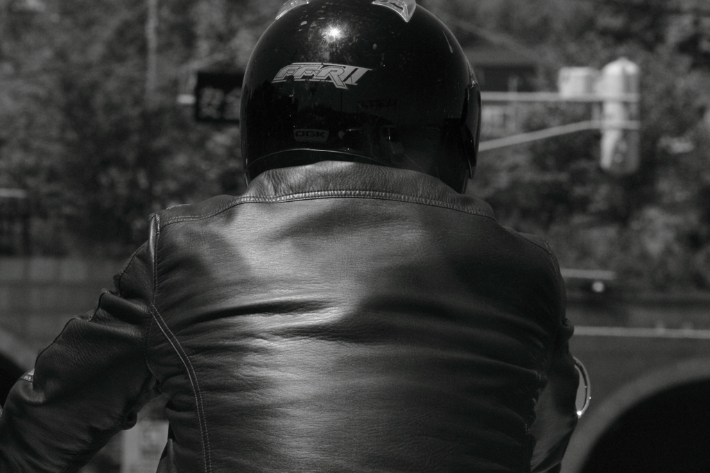 ツーリストの後ろ姿