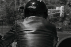 ツーリストの後ろ姿