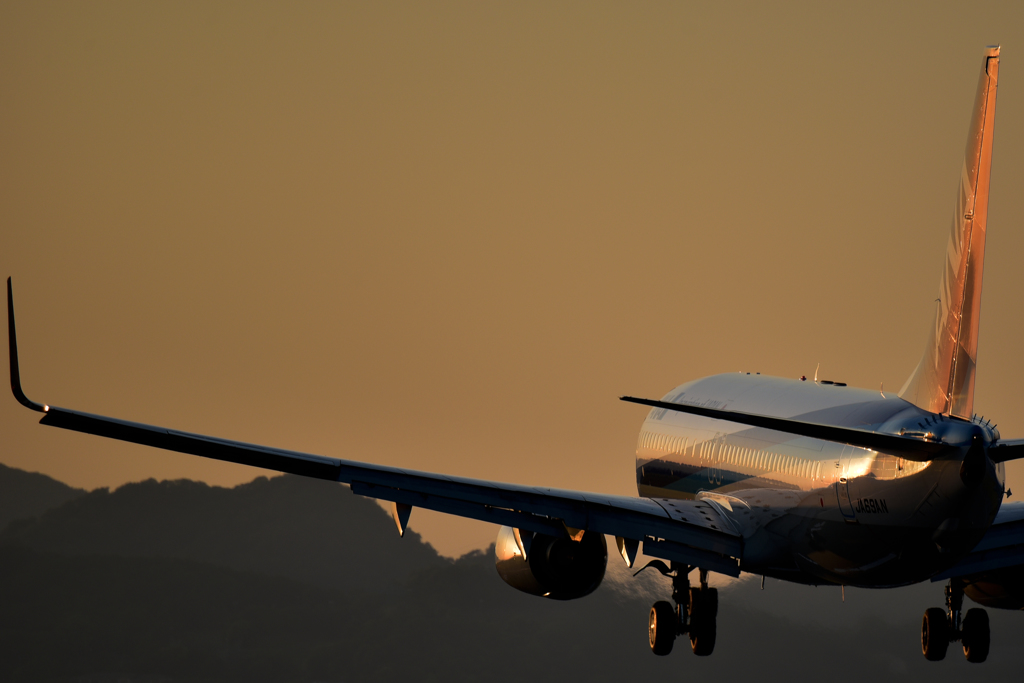 機体の夕景Ⅱ