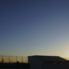 快晴の夕刻