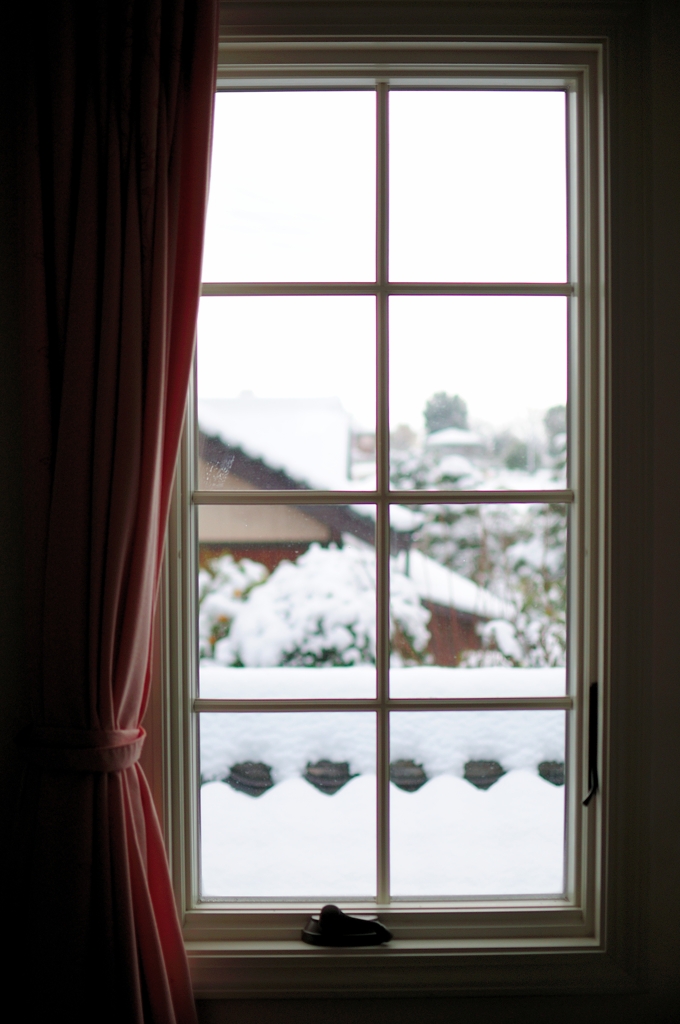 雪の朝