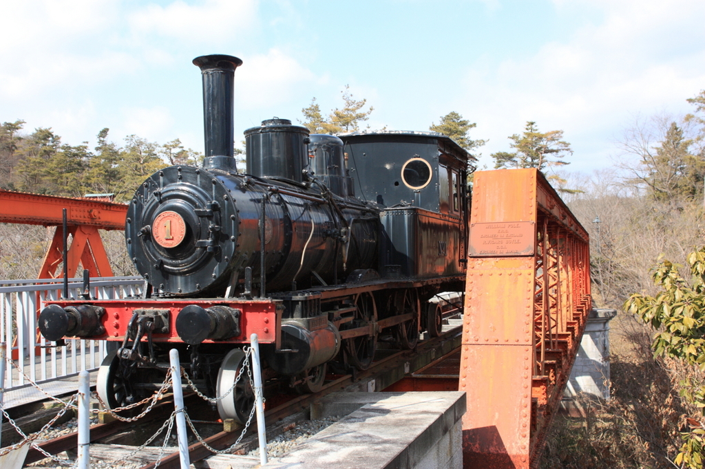 I明治村　尾西鉄道蒸気機関車１号