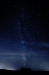 Quiet night of the galaxy