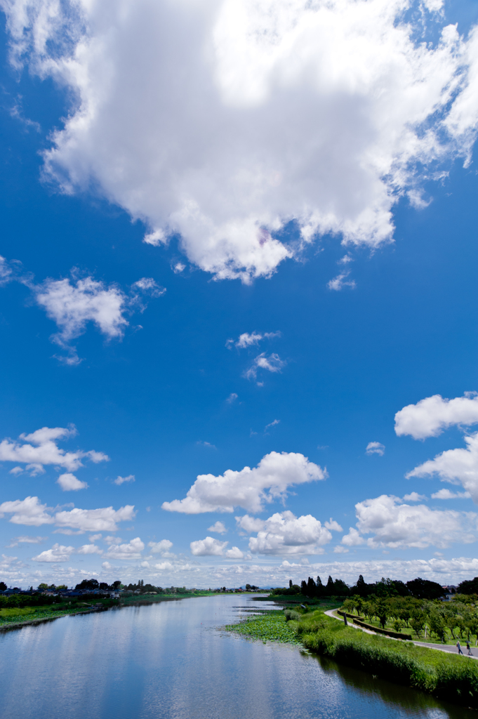 湧雲･･流るる