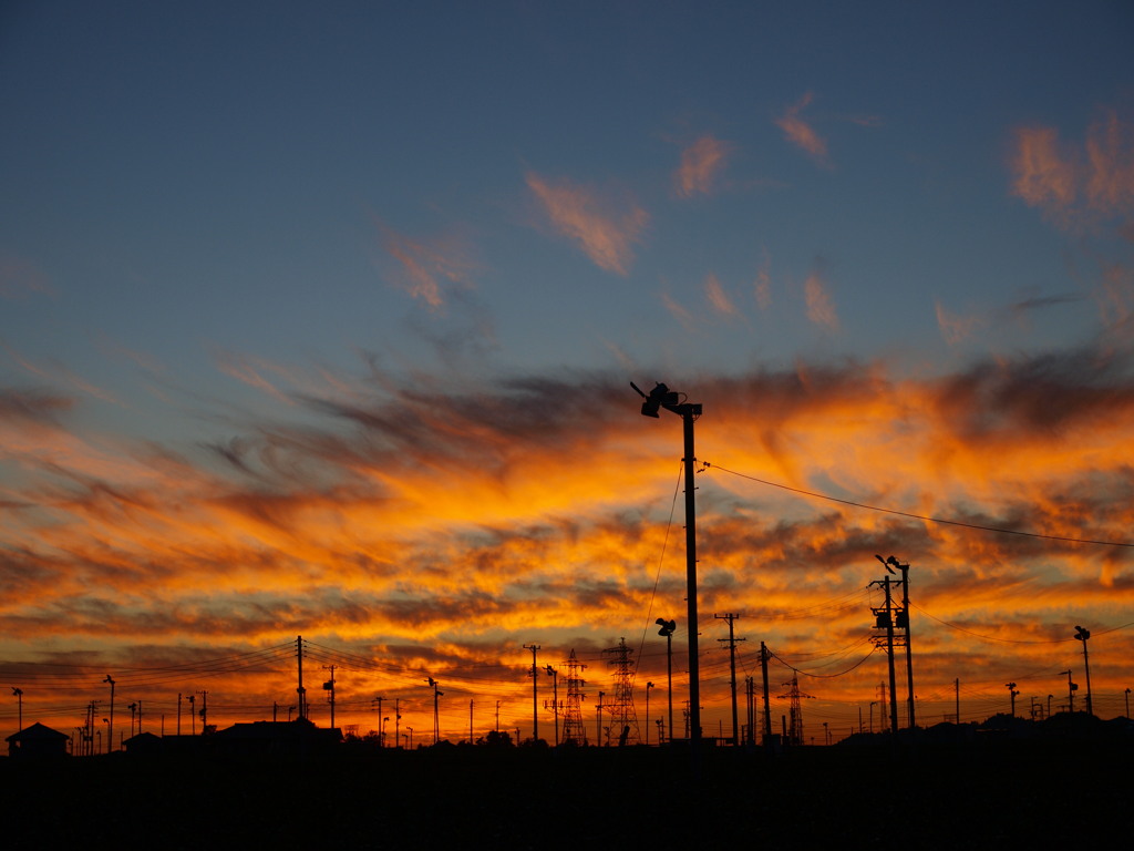 夕焼け200909174
