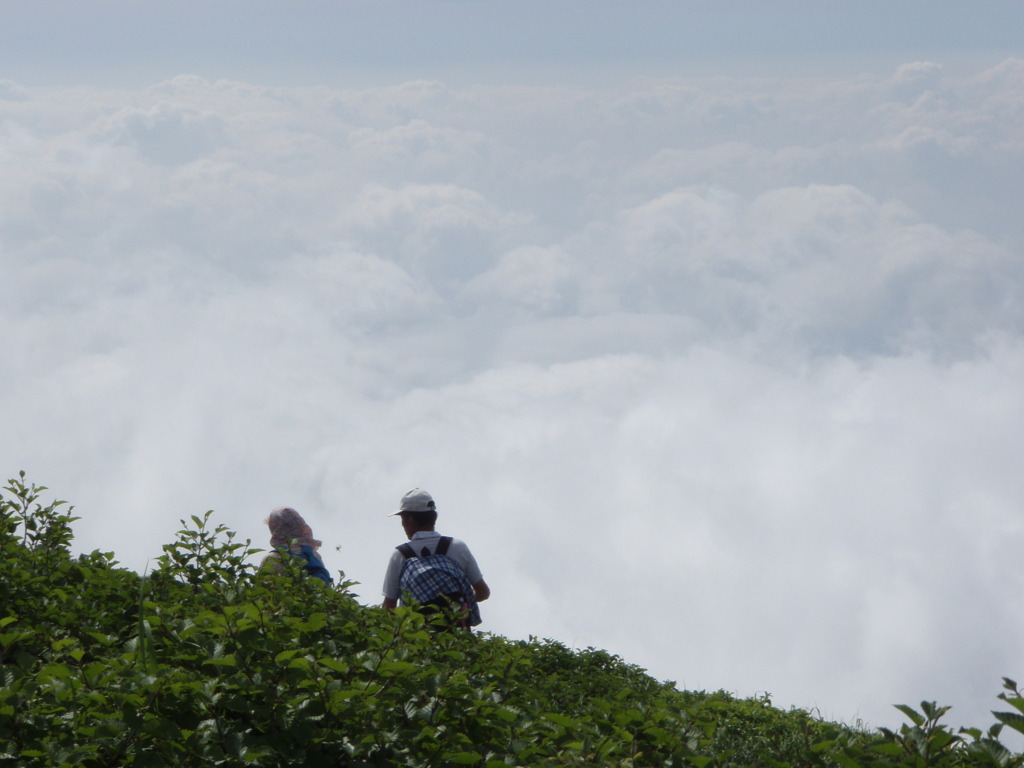 雲の上の旅人