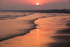 江の島の海