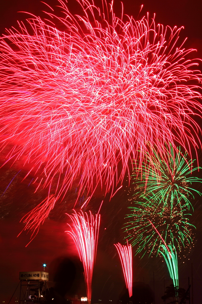 去年の花火1