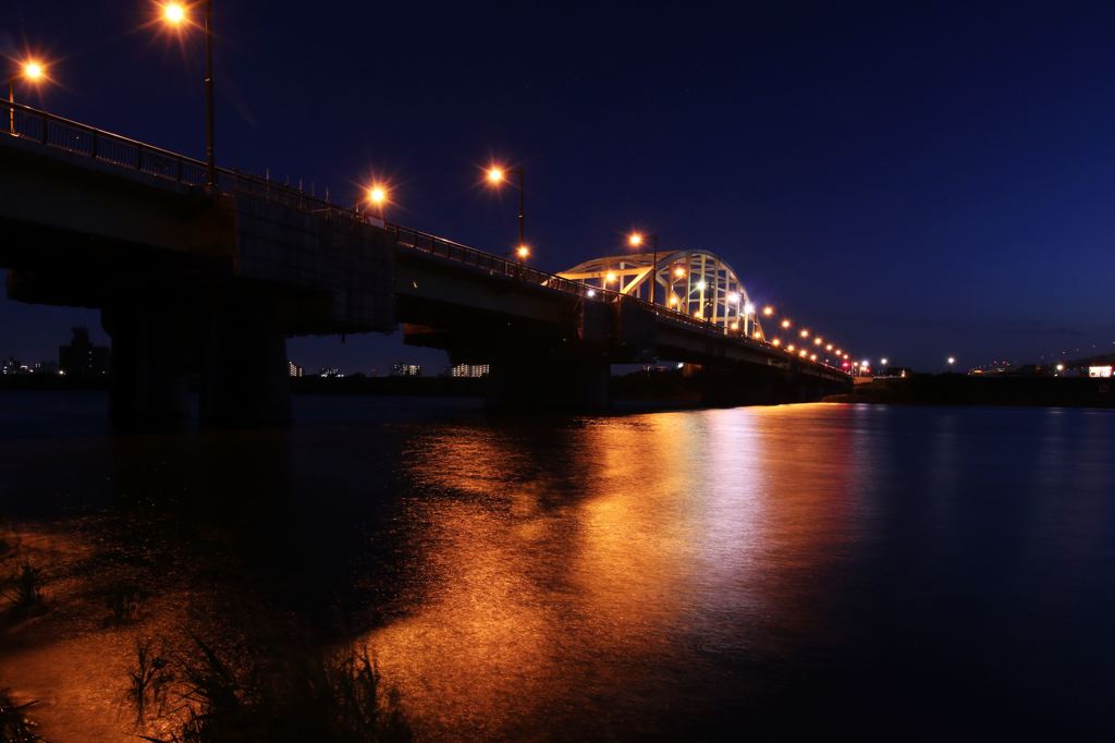 江北橋　夜景