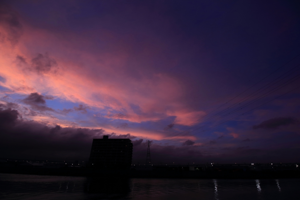 隅田川夕焼け