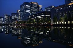 夜景　丸の内