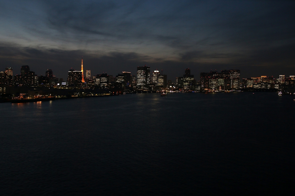 東京湾　夜景