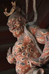 護国寺の仁王様