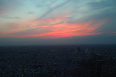 2016.06.11都庁展望室　夕景