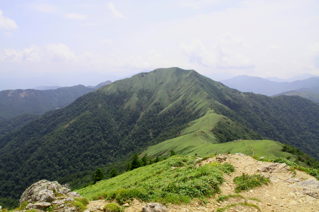 剣山　山頂