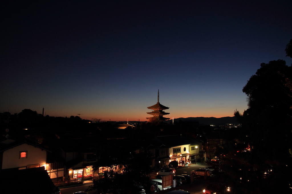 清水寺　三重塔