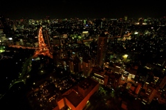 東京タワーからの眺め