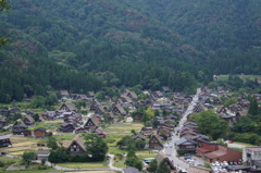 荻町城跡展望台から